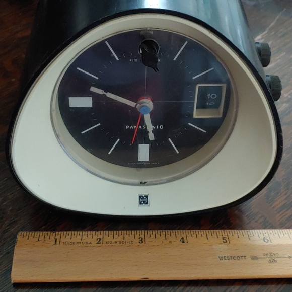 Vintage Panasonic AM Working Clock - Picture 9 of 11